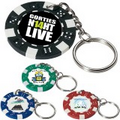 Poker Chip Keychain